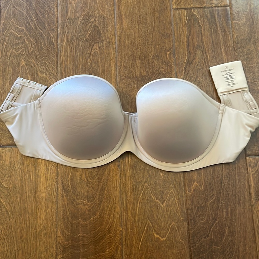 ThirdLove 24/7 classic strapless Sz 38E (DD)- NWOT